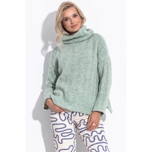 Golf damski Fobya Fobya_Turtleneck_F1347_Latte