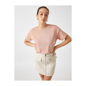Koton T-Shirt - Pink - Regular fit