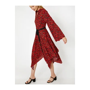 Koton Dress - Red - Asymmetric