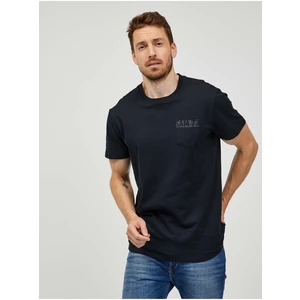 SAM73 Black Men's T-Shirt SAM 73 Quarip - Men