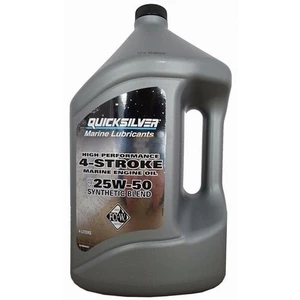 Quicksilver Verado FourStroke Engine Oil Synthetic Blend 25W50 Aceite para motores de 4 tiempos