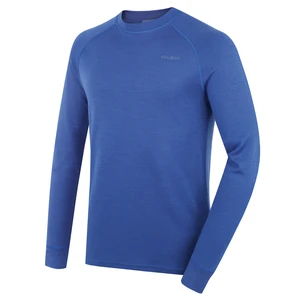 Men's merino sweatshirt HUSKY Aron M blue