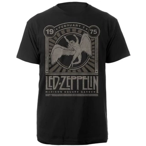 Led Zeppelin T-Shirt Madison Square Garden 1975 Schwarz XL