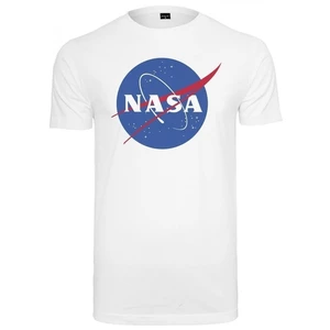 NASA Tričko Logo Bílá XL