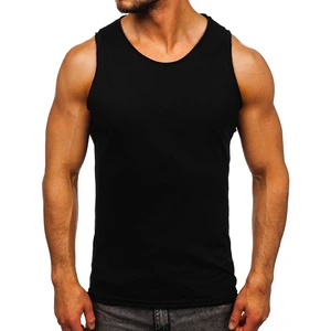 Maiou tank top negru Bolf 1205