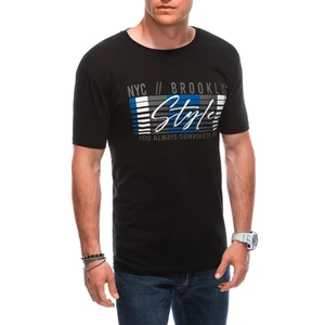 Edoti Men's printed t-shirt