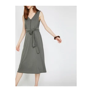 Koton Dress - Green - Straight