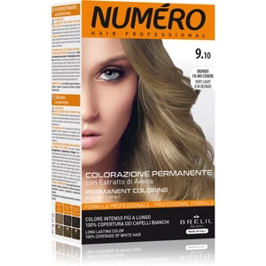 Brelil Numéro Permanent Coloring barva na vlasy odstín 9.10 Very Light Ash Blonde 125 ml