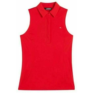 J.Lindeberg Dena Sleeveless Golf Top Fiery Red S