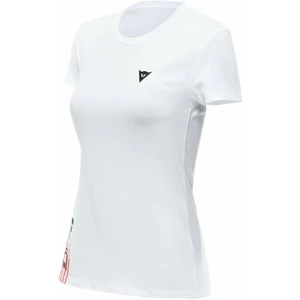 Dainese T-Shirt Logo Lady White/Black L Maglietta