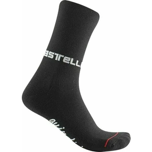 Castelli Quindici Soft Merino W Sock Black L/XL Cyklo ponožky