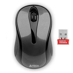 Bezdrátová optická myš A4tech G3-280N, V-Track, 2.4GHz, 10m dosah, šedo-černá