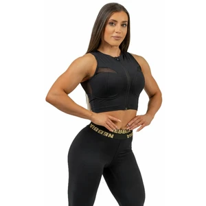 Nebbia Compression Push-Up Top INTENSE Mesh Black L Maglietta fitness
