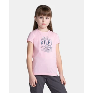 Girls' T-shirt KILPI MALGA-JG Light pink