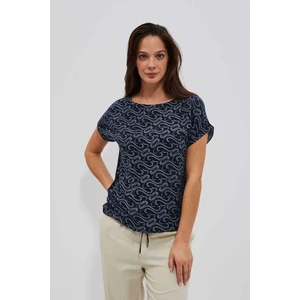 Moodo women's T-shirt - dark blue