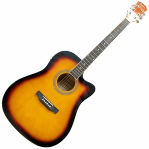 Pasadena SG028CE Vintage Sunburst