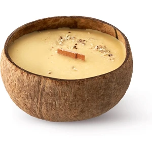 Tropicandle Almond vonná sviečka s dreveným knotom 350 ml