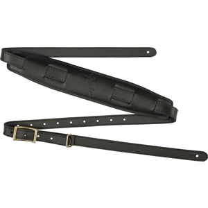 Fender Mustang Saddle Strap Black Sangle pour guitare Black