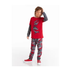 Mushi Dino Gang Boy T-shirt Trousers Set