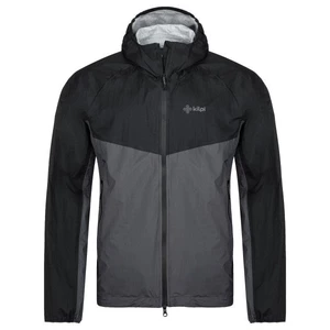 Men's outdoor jacket KILPI HURRICANE-M dark gray