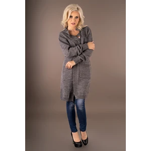 Dámske oblečenie  Merribel Merribel_Cardigan_Elwiran_Grey