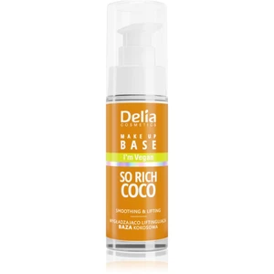 Delia Cosmetics So Rich Coco vyhladzujúca podkladová báza pod make-up 30 ml