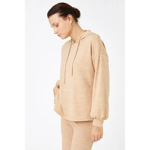 Koton Sweatshirt - Beige - Regular fit