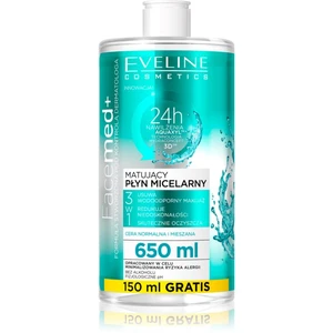 Eveline Cosmetics FaceMed+ zmatňujúca micelárna voda 650 ml