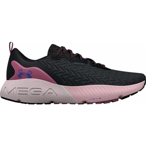 Under Armour Women's UA HOVR Mega 3 Clone Running Shoes Black/Prime Pink/Versa Blue 38,5