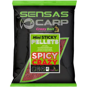 Sensas pelety mini sticky 700 g - spicy