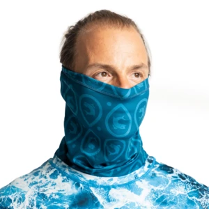 Adventer & fishing Functional UV Neck Gaiter Wielofunkcyjna opaska Petrol