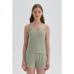 Dagi Camisole - Green - Fitted