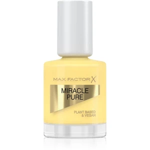 Max Factor Miracle Pure dlouhotrvající lak na nehty odstín 500 Lemon Tea 12 ml