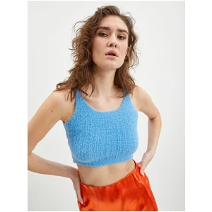 Light blue women's tank top Noisy May Sweet - Women