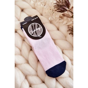 Children's classic cotton socks pink