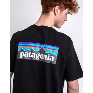 Patagonia M's P-6 Logo Responsibili-Tee Black L