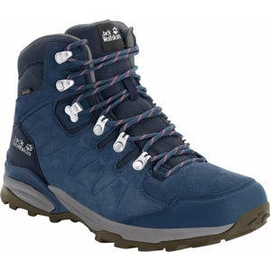 Jack Wolfskin Dámské outdoorové boty Refugio Texapore Mid W Dark Blue/Grey 40,5