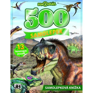 500 samolepek - Dinosauři