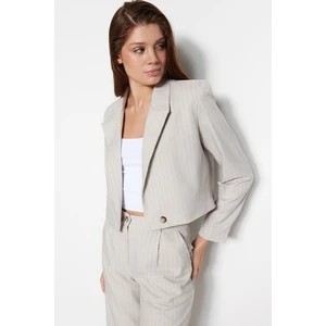 Trendyol Blazer - Gray - Regular fit