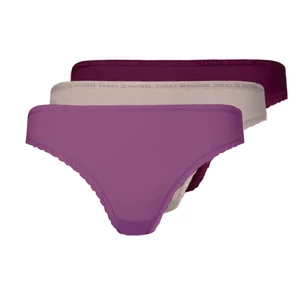 Tommy Hilfiger 3 PACK - dámske nohavičky Bikini UW0UW02825-0XG XL