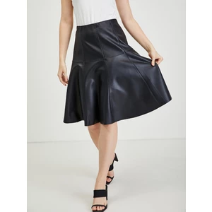Černá dámská koženková sukně ORSAY - Dámské
