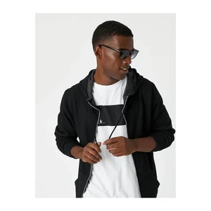 Koton Sweatshirt - Black - Relaxed fit