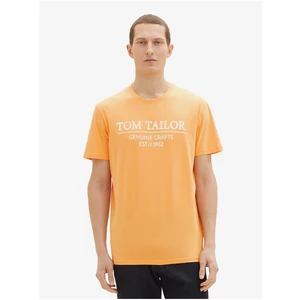 Orange Men's T-Shirt Tom Tailor - Men