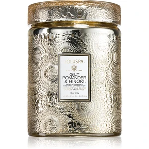 VOLUSPA Japonica Holiday Gilt Pomander & Hinoki vonná sviečka 510 g