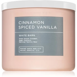 Bath & Body Works Cinnamon Spiced Vanilla vonná svíčka 411 g