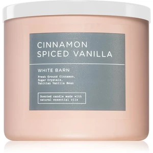 Bath & Body Works Cinnamon Spiced Vanilla vonná svíčka 411 g