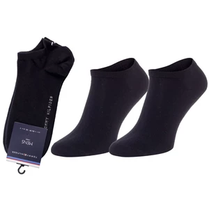 Sada dvou párů pánských nízkých ponožek v černé barvě Tommy Hilfiger - Pánské