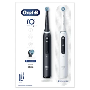 Oral B iO Series 5 Duo Black&White Elektrická zubná kefka