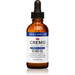 Cremo Cooling Beard Oil Citrus & Mint Leaf olej na bradu 30 ml