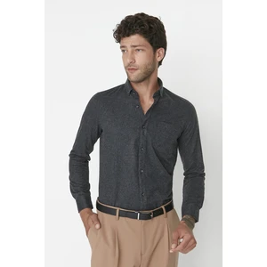 Trendyol Shirt - Black - Slim fit